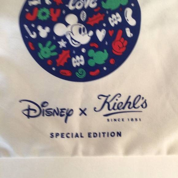 KIEHLS X DISNEY COTTON CANVAS TOTE NWOT - Picture 9 of 9